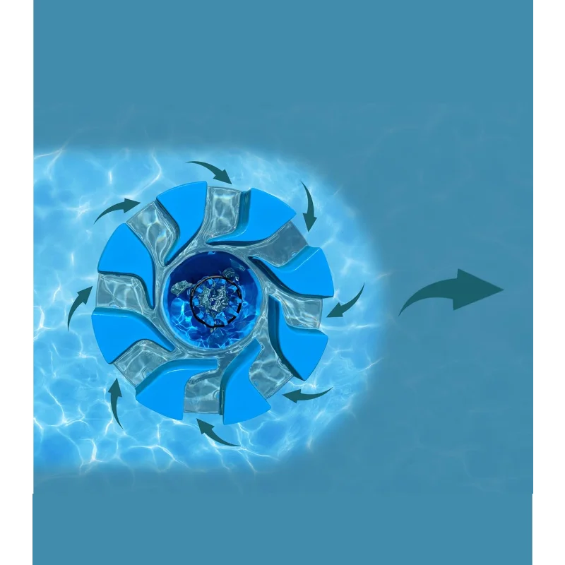 오리지널 - 자동 풀 표면 청소기 - 정화기 풀 스키머 - 수영장용 흡입 스키머