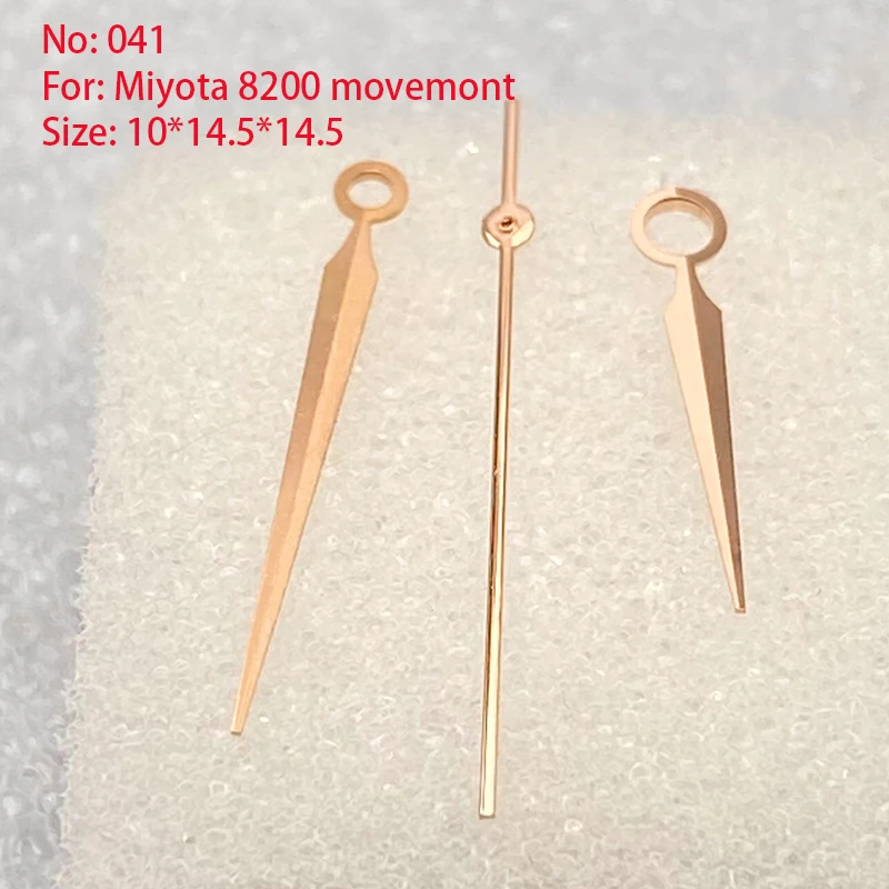 Watch Accessories Watch Hands 3 Pin Men For Miyota 8200 Movement Watch Repair Parts Size 10.0mm*14.5mm*14.5mm/NO.041