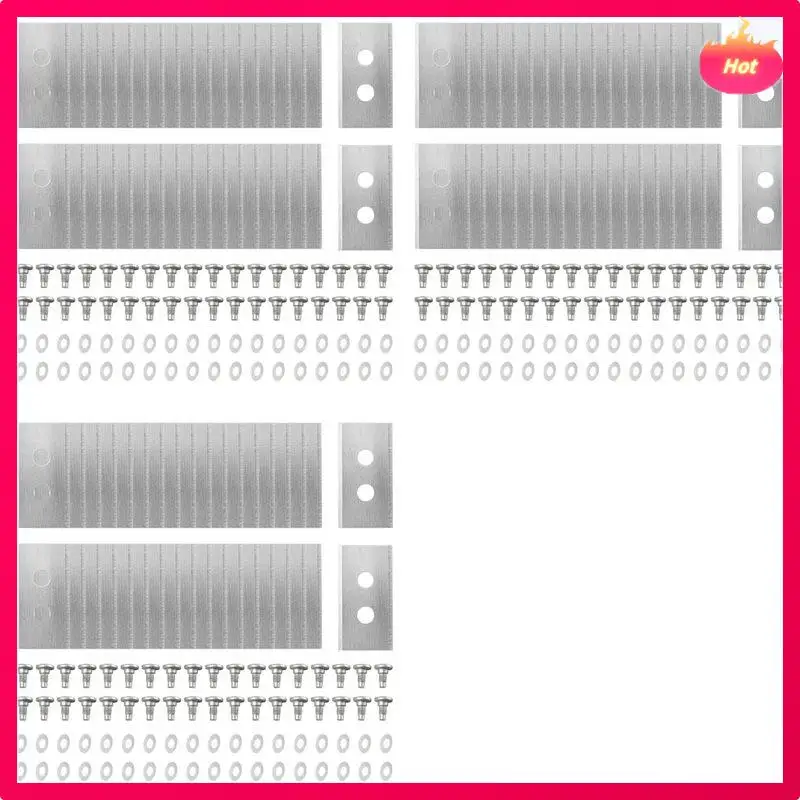 

ABYP 108 шт. сменные лезвия с шайбами и винтами для Mammotion Luba и Yuka всех серий, сменные лезвия для газонокосилок