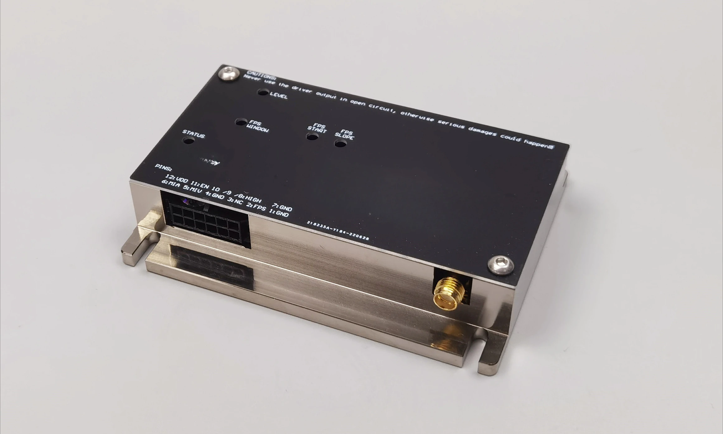 QDP series AOM driver, 200MHz 2.5W, picosecond laser pulse selection, seed source frequency reduction