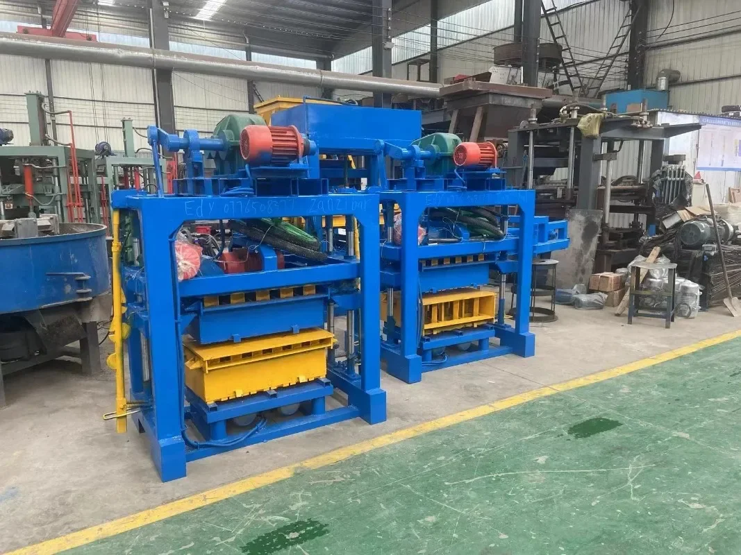 Hot sale Semi-automatic Electric High Capacity Concrete Block Popular Brick Making Machinery Hand Press Brick Moulding Machine