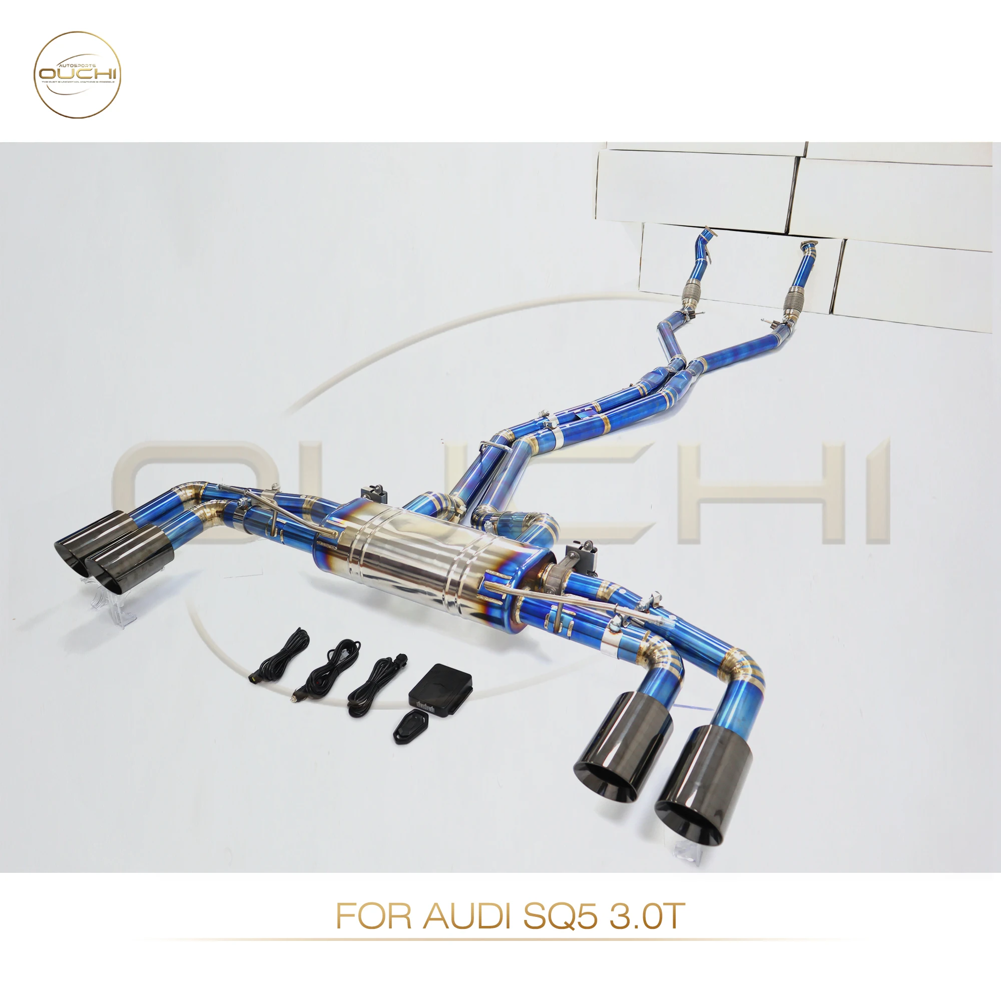 

For Audi SQ5 3.0T High Performance Exhaust Full Titanium Catback System Sound Enhancement