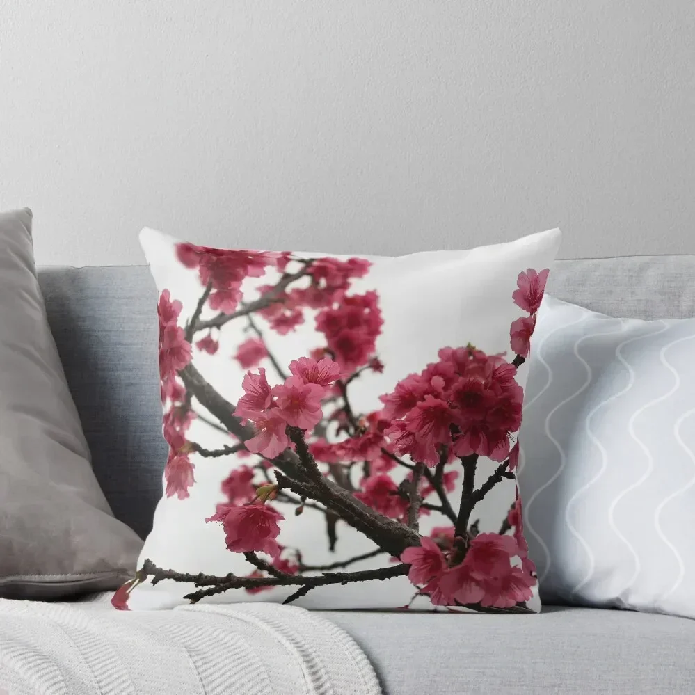 

Okinawan Cherry Blossom Throw Pillow Ornamental Pillow Sofas Covers Cushion Cover Luxury Decorative Cushion Cover pillow