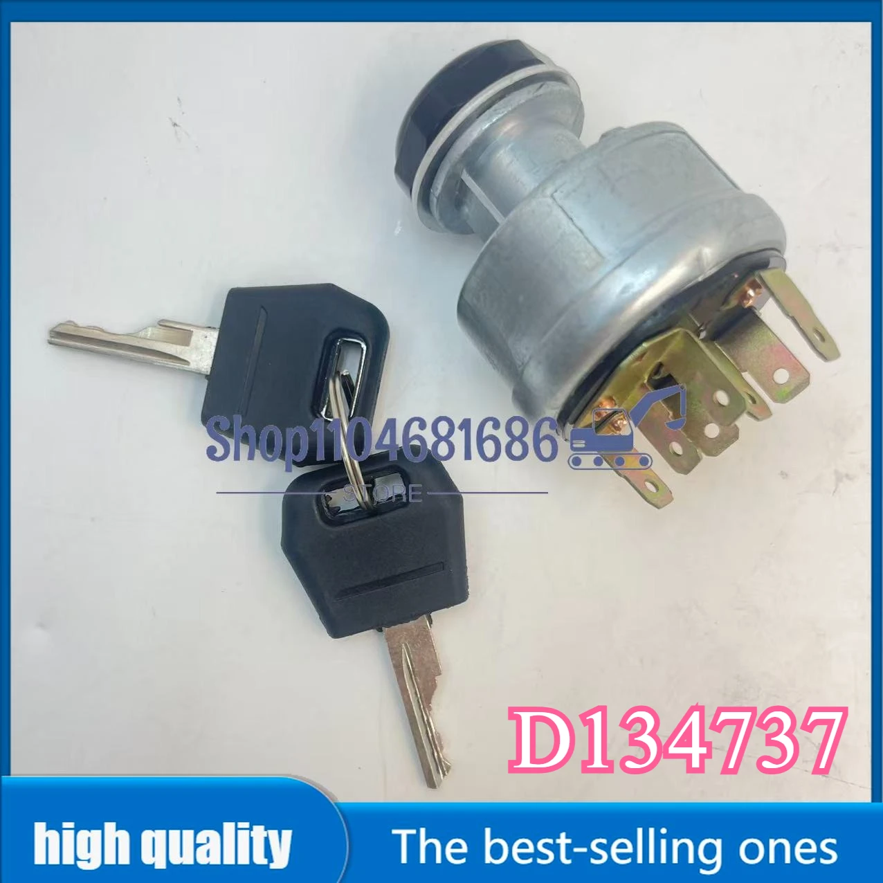 

D134737 282775A1 Выключатель зажигания для экскаваторов-погрузчиков-тракторов