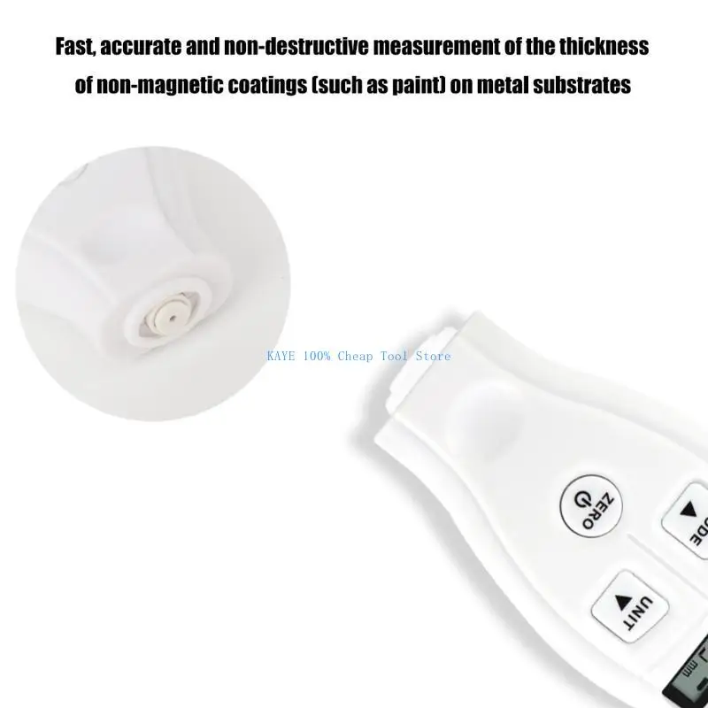 G6KA Paint Intexness Gauge Digital Car Digital Electroplate Loating Coating Tester Calibration