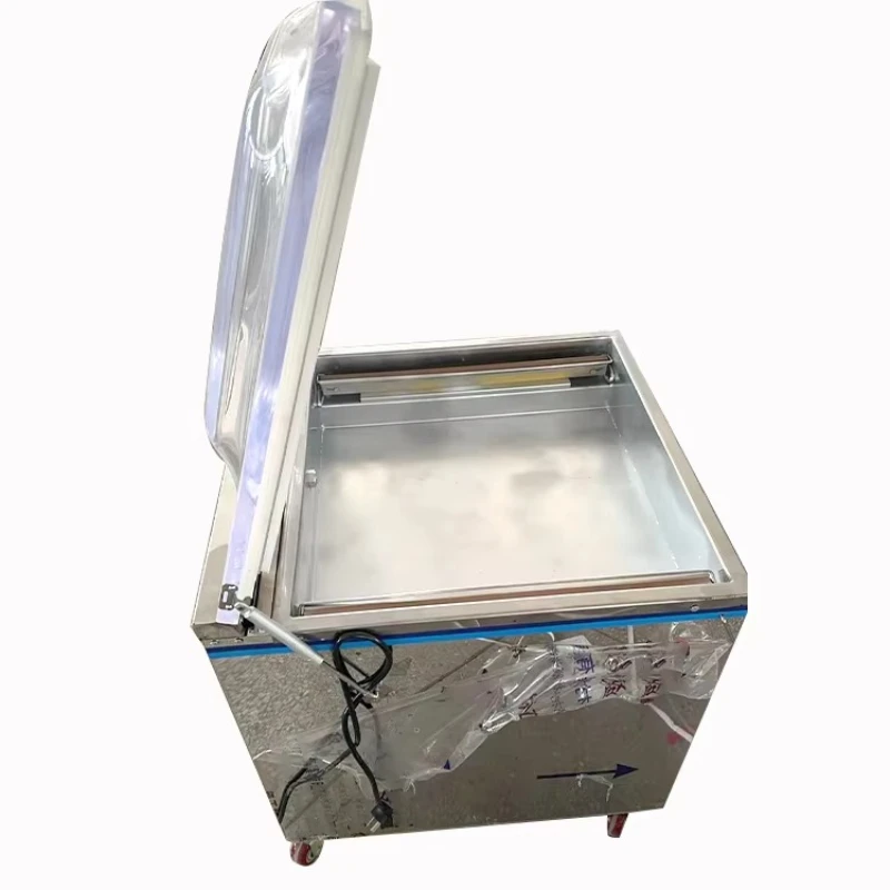 

Industrial vacuum packaging sealing machine for stainless steel food packaging