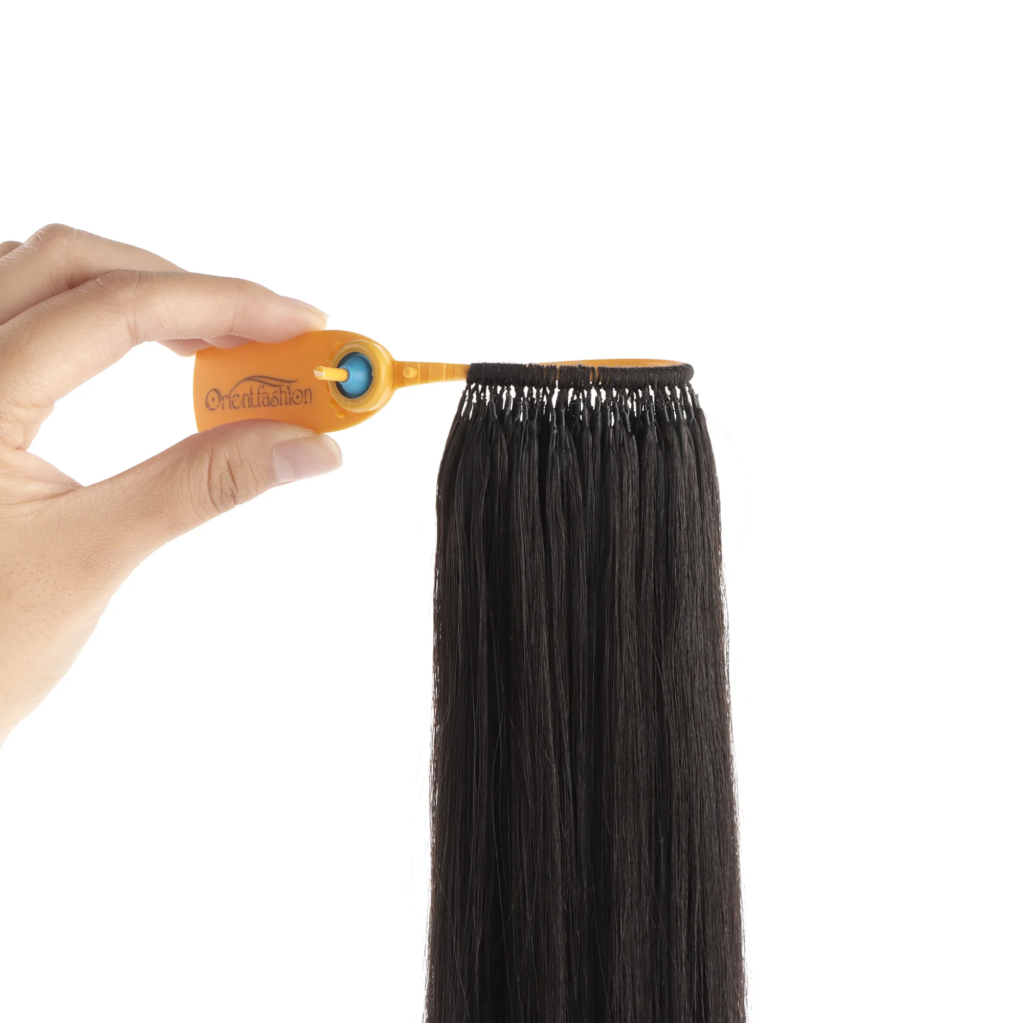 K​inky Curly Crochet Human Hair Extensions Afro Kinky Pre-Separated Knotless Crochet Human Hair With Loop For Twist Boho Braids