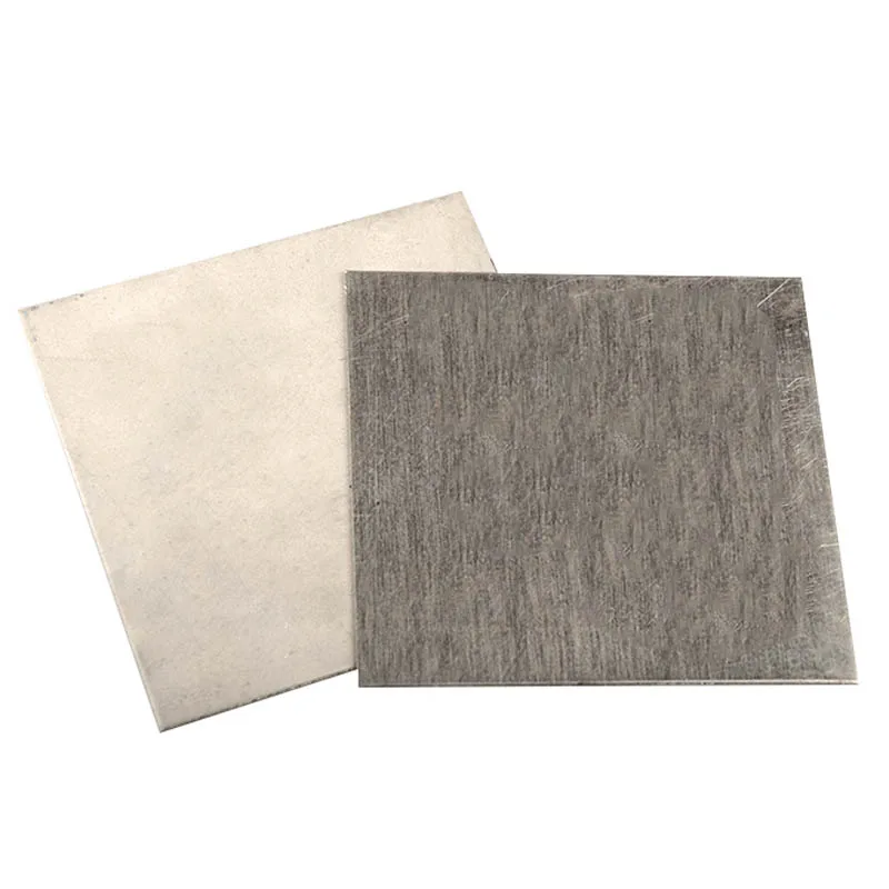 Plaque de dégradhaute pureté pour la recherche scientifique, galvanoplastie N6, anode de dégrad, 99.9% dégrad, épaisseur 1mm, 2mm, 3mm