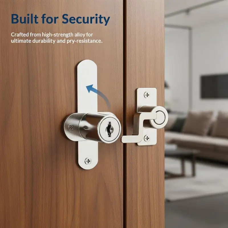16mm Cam Lock Zinc Alloy Cabinet Drawer Furniture Cupboard Locker Secure Mailbox Desk Door Storage Keyed Access