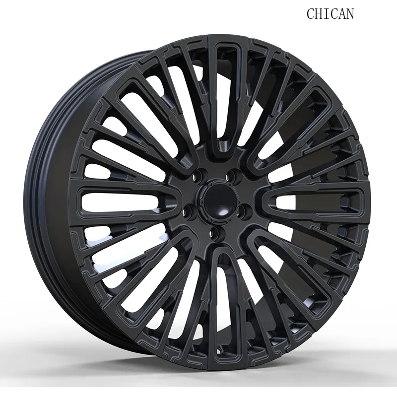 

2026 CHICAN Custom Forged Wheels 19-26 Inch 5x114.3 Gloss Black Multi Spoke 6061-T6 Aluminum Deep Concave Rims