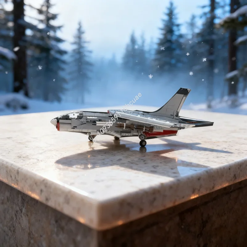 

954pcs MOC Vought F 8 Crusader USMC Creator Model Building blocks Construction Assemble creative Christmas gifts Brick toys Kids