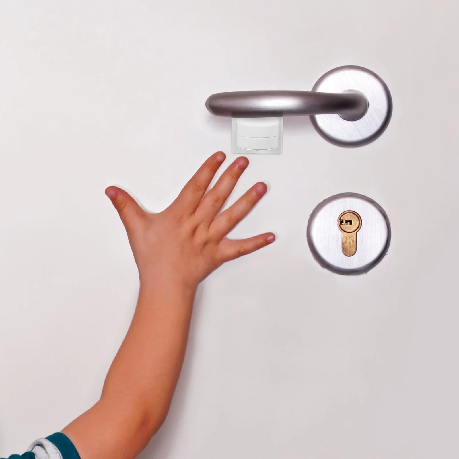 

8 Pcs Security Door Lock Anti-opening Device Child Proof Locks Cupboard for Safety Toddler White
