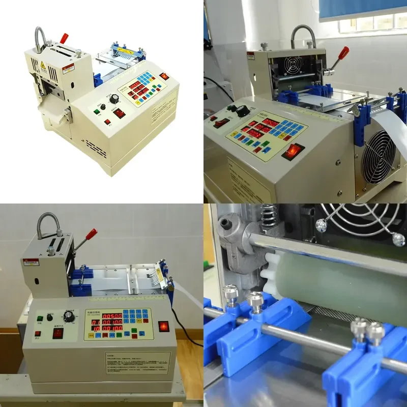 Automatic Fabric Belt Cutting Machine Elastic Ribbon PVC Tape Belt Cutter
