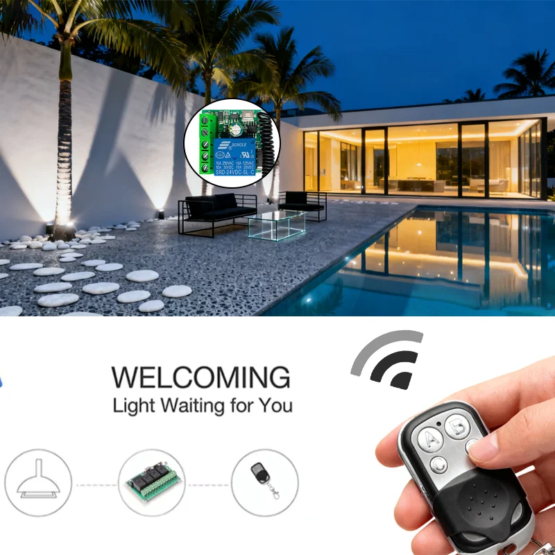 Mando a distancia Universal para garaje, duplicador remoto para puerta de garaje de 433 mhz, mando a distancia de 433 mhz para puerta de control de puerta de garaje