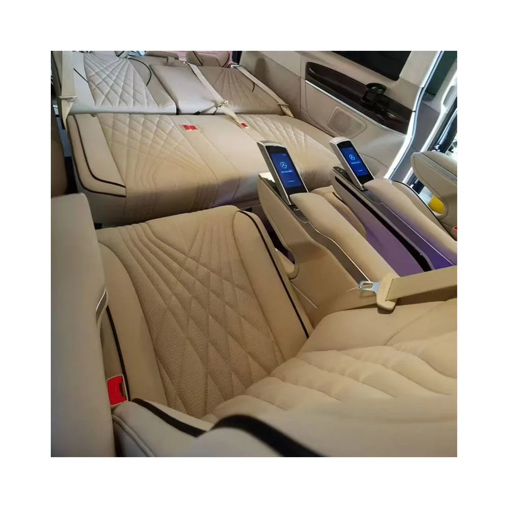 RV Swivel Seat, Luxury Auto Seats Interior  Vip V Class Luxury Leather Original for mercedes Car Auto Modified Car Seats