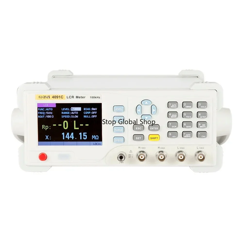 4091C RuoShui 10Hz to 100kHz Continual Frequency BenchTop 0.2% Accuracy LCR Bridge LCR Meter