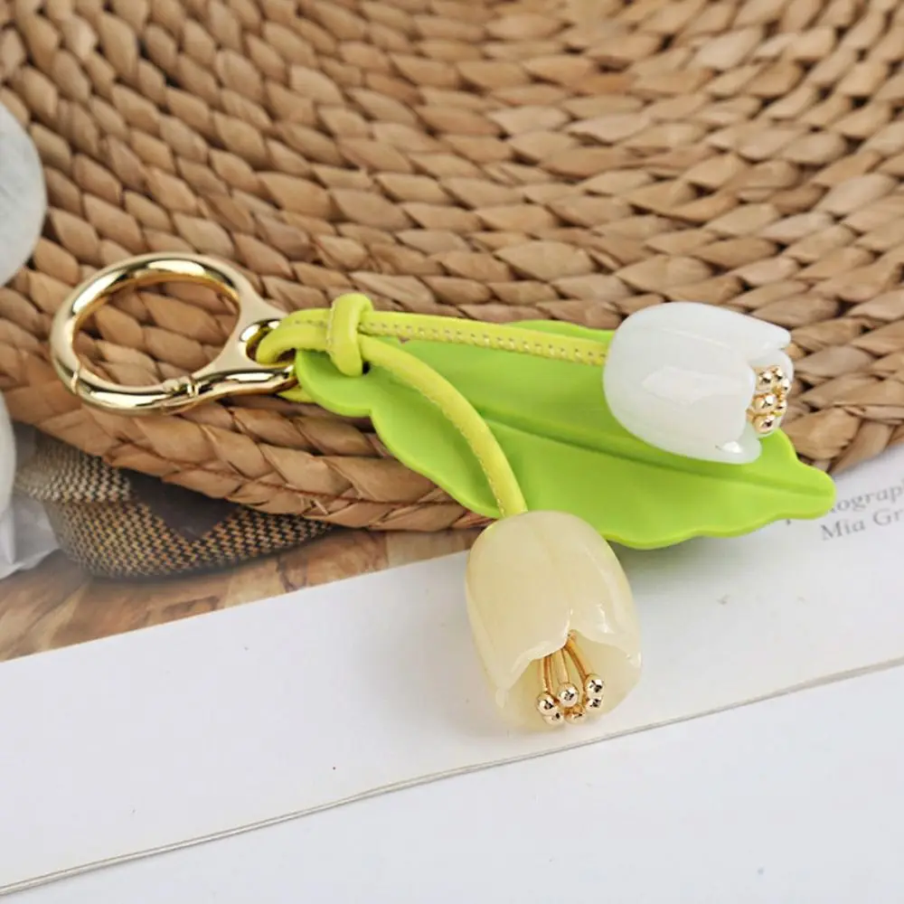 Funny Elegant Cherry Keychain Tomato Alloy Fruit Bag Charm Handmade Metal Bag Pendant Key Ring