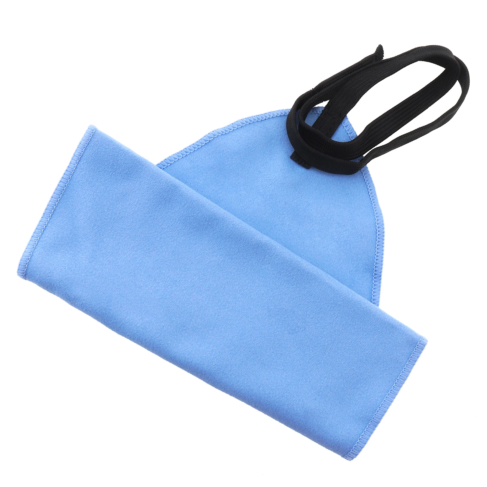 Artificial Faux Suede Inner Chamber Cleaning Cloth for Saxophone/Flute/Clarinet Wind Instrument Cleaning Large Piece Clean Cloth