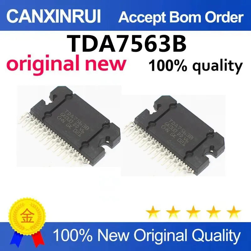 (5-100piezas) imported original TDA7563B ST car audio amplifier chip original can be directly shot.