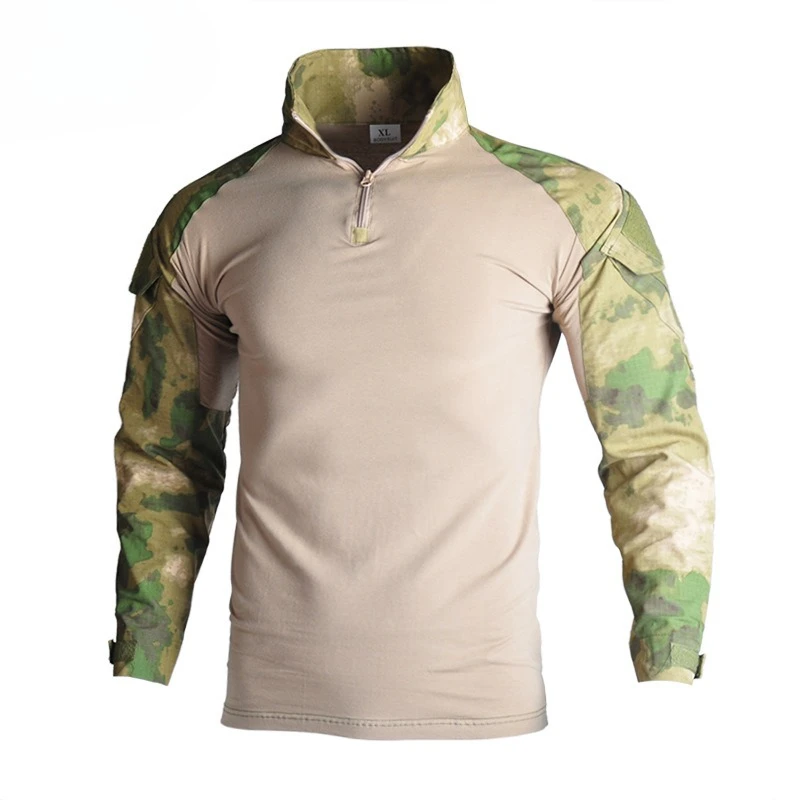 Junying G2 Long Sleeve  T-Shirt Military Fans Outdoor Elastic Quick Dry CS Field Frog Suit