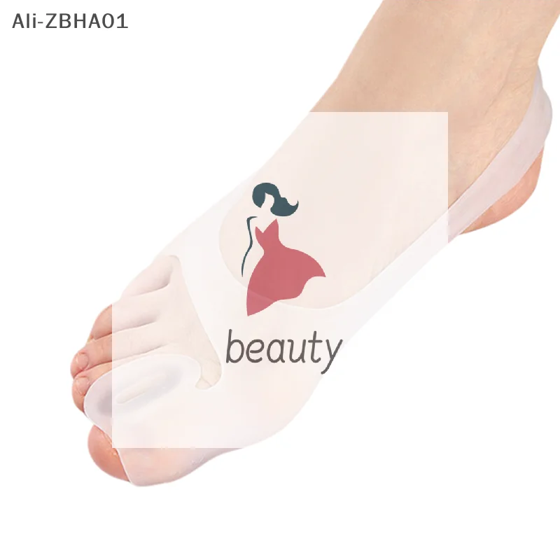 1PC Pain Relief Hallux Valgus Feet Protector Big Toe Bunion Corrector Adjustable Orthopedic Socks Toes Separator