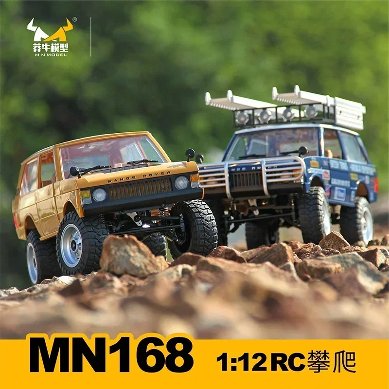 New 2.4g 1:12 Mn168 Remote Control Vehicle Full Proportion Rc 4-Wheel Drive Climbing Off-Road Vehicle Adult Outdoor Toy Gift