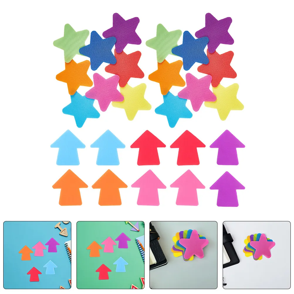 60Pcs Shape Spot Markers Carpet Floor Dots for Classroom Floor Seating Positioning Kindergarten Preschool Educational