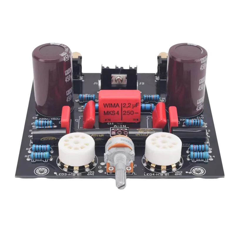 AA08-прельно зрежущая ламповая печатная плата, знаменитая машина, классическая схема, лампа Matisse 6N1, готовая плата в твердом переплете, предусилитель