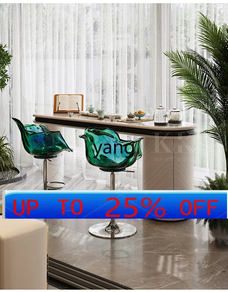LMM light luxury high-end tea table living room home modern tea tea  table desk integrated dual-use