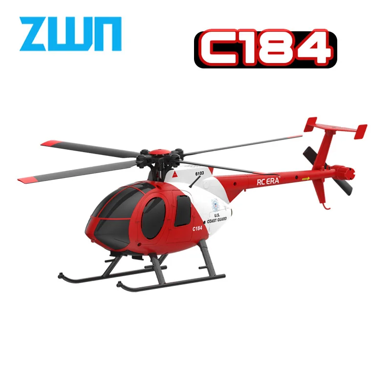 

C184 RC Helicopter 2.4G 6-Aixs Gyroscope 4CH Altitude Hold Optical Flow Remote Control Helicopter Toys For Kid Adult