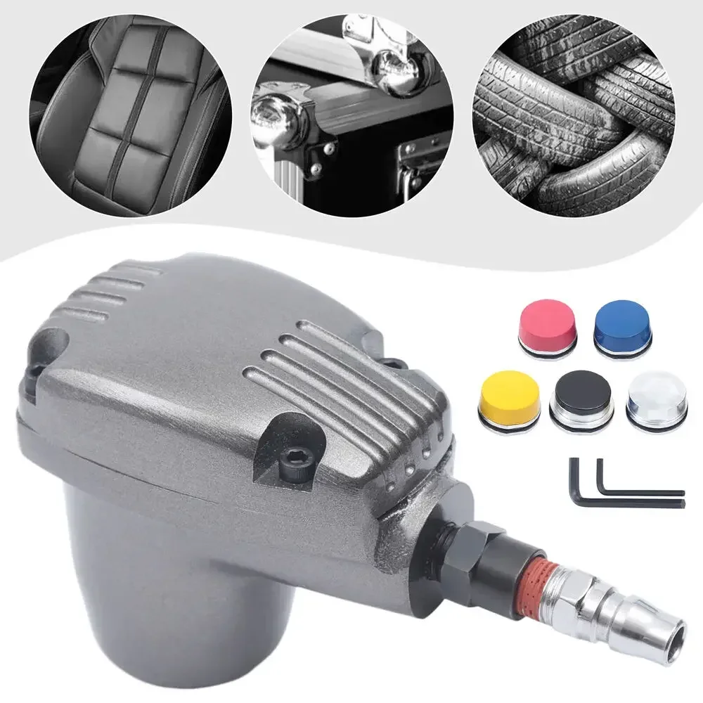 

Набор пневматических ручных плоских молотков — 6 головок, 1000 об/мин