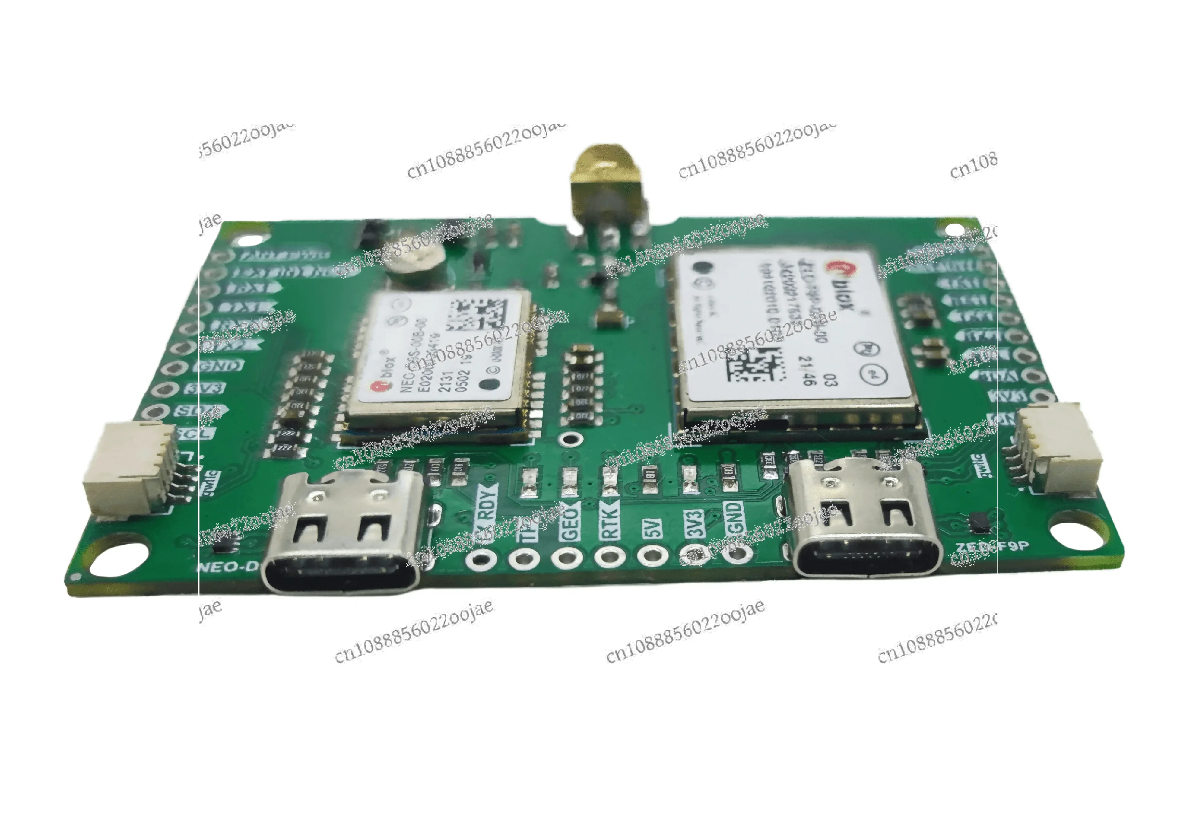 High precision GNSS multi frequency centimeter level low power consumption UBLOX ZED-F9P RTK differential drones GPS module