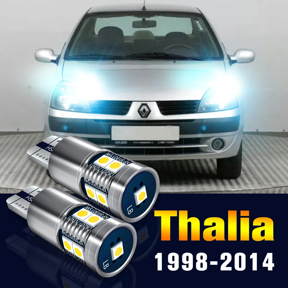 

2pcs LED Clearance Light Bulb Parking Lamp For Renault Thalia 1 2 3 1998-2014 2007 2008 2009 2010 2011 2012 2013 Accessories