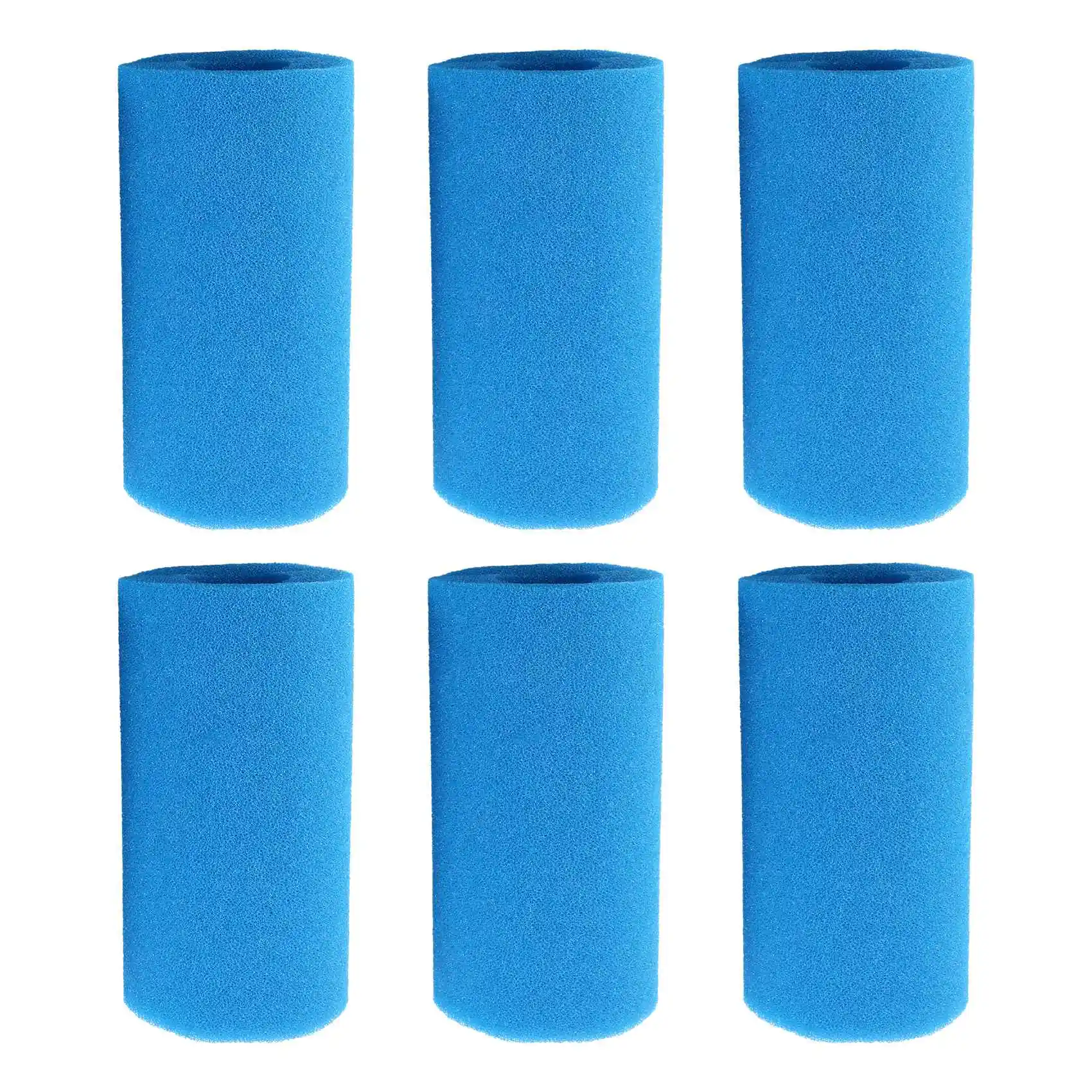 

6 Pcs Foam Filter Sponge for Intex Type A Reusable Washable Swimming Pool Aquarium Filter Accessories