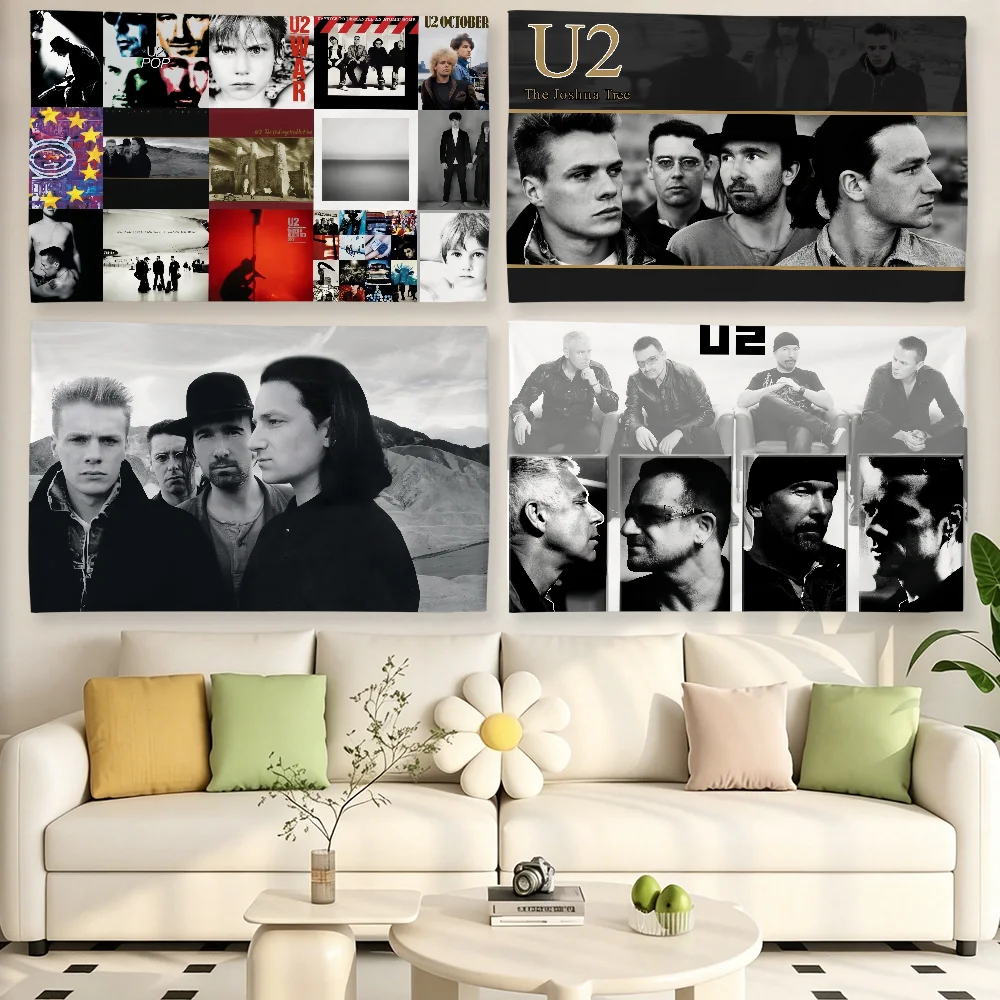 Rock U-U2 Band The Joshua Tree flag For Living Room Home Dorm Decor Wall Outdoor Camping Party Banner Gifts
