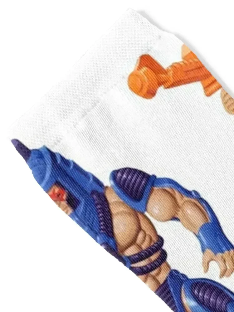 Vintage Style Masters of the Universe MAN E FACES retro card art style! Socks cotton winter thermal retro Socks For Man Women's