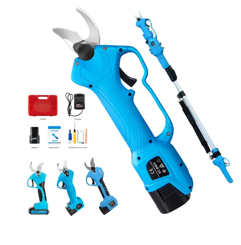 Telescopic Electric Pruning Shear with Li-ion Battery Long Extension Long Pole