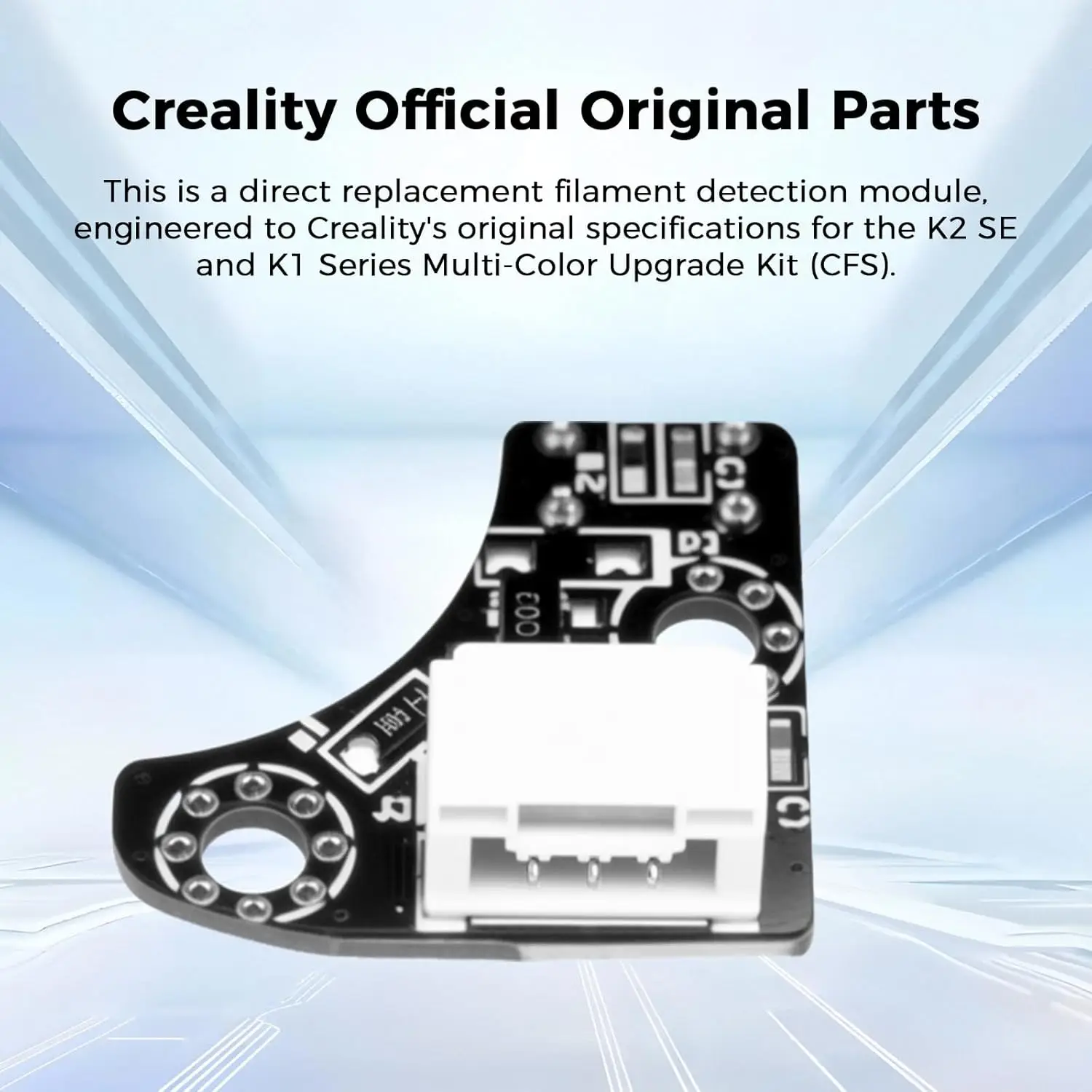Creality Official K2 SE/K1 Series Multi-Color CFS Upgrade Kit Material Break Detection Module Filament Runout Sensor