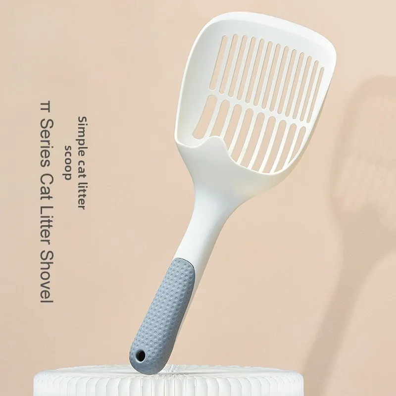 

Large Cat Litter Scoop, Heavy Duty Sifting Pooper Scooper for Tofu Clumping Litter, Metal Cat Poop Scoop for Litter Box