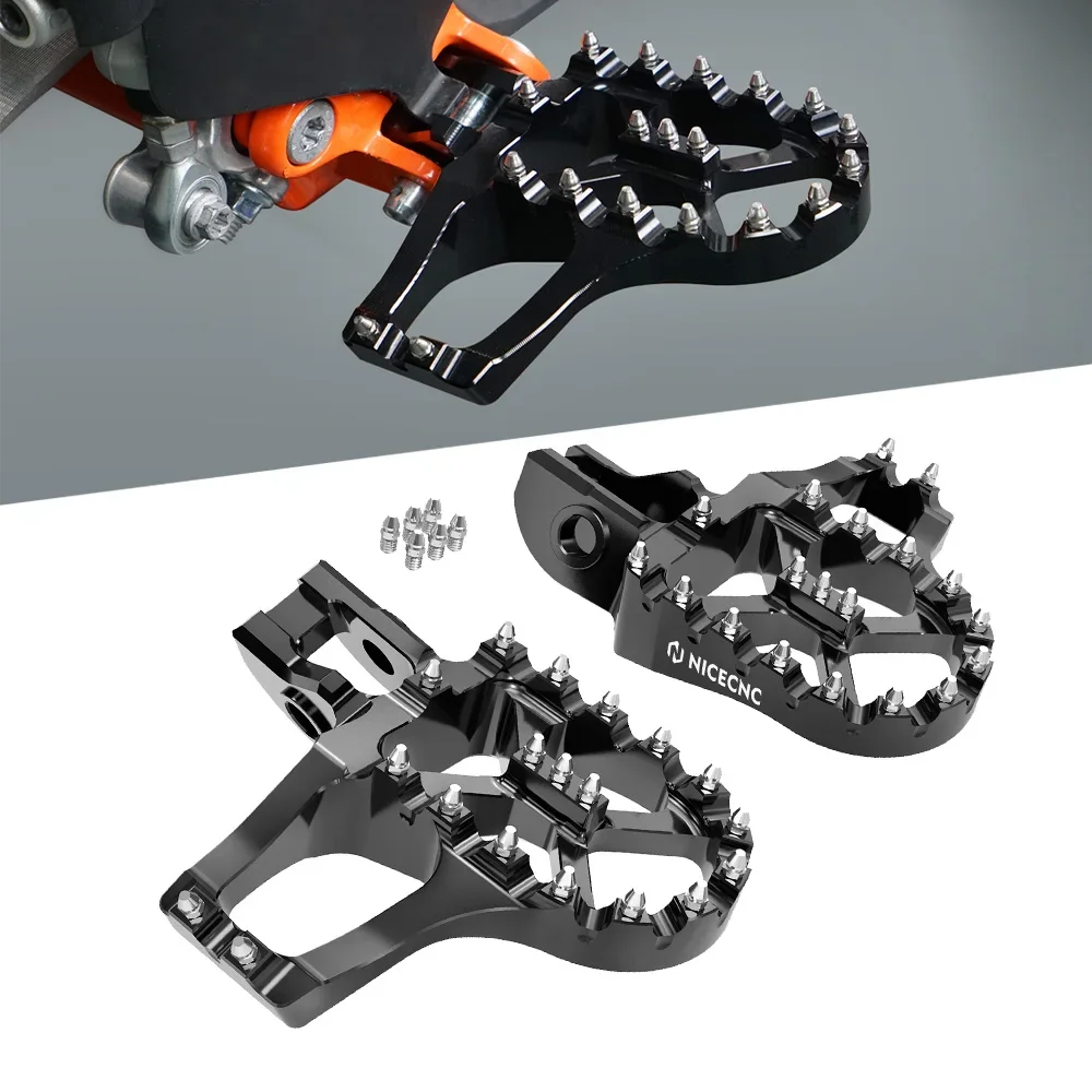 For Husqvarna TE300 FE450 TE FE 125 250 300 350 400 450 501 2017-2023 TX FX TC FC 125-501 2017-2022 Extender Foot Pegs Footrests