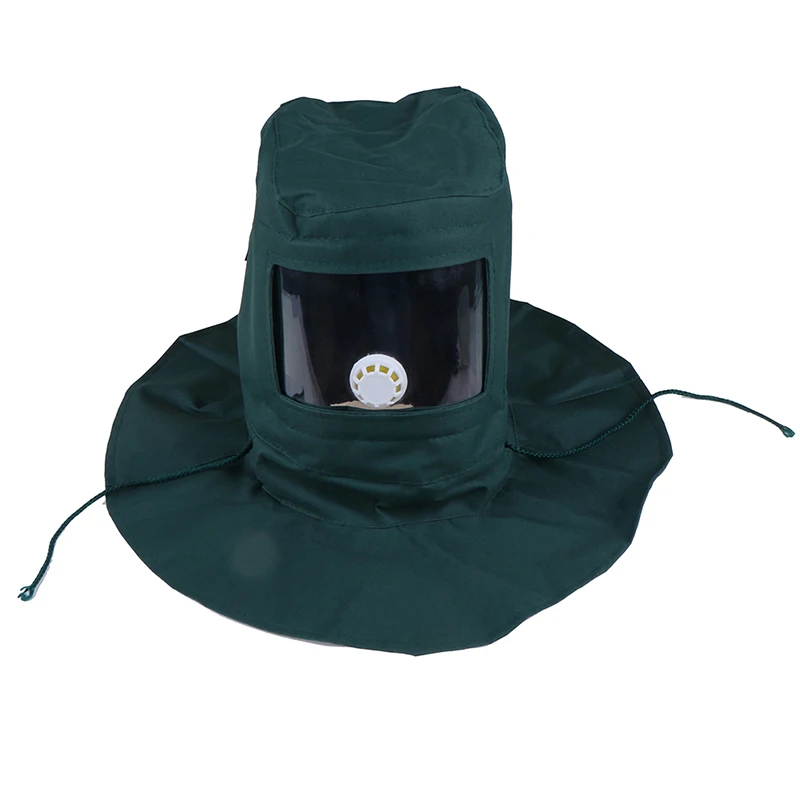 Thicken Air Safety Sandblast Helmet Sand Blast Hood Protector Mask Safe
