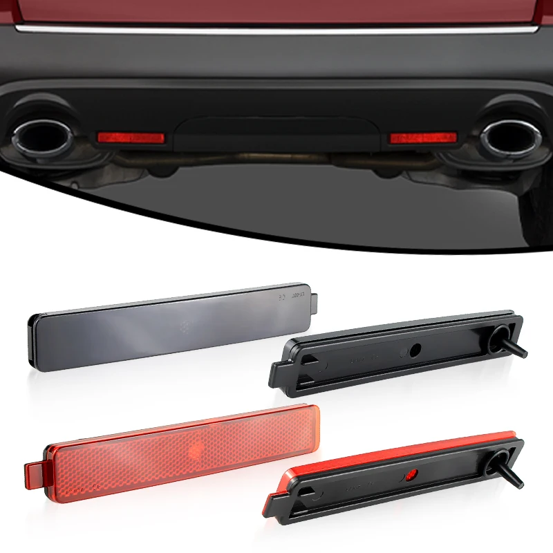 

2Pcs Rear Bumper Reflector Lens Cover GM2830101, 25805313 For 02-09 Chevrolet Trailblazer 13-22 GMC Acadia CTS Car Accessories