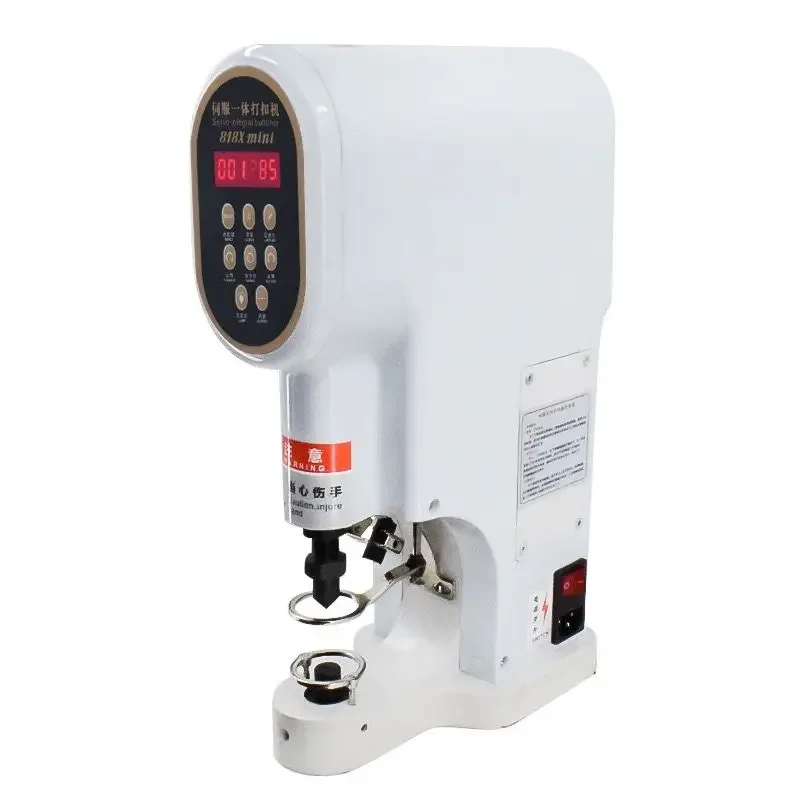Automatic Industrial Sewing Machine with Snap Button Attaching Feature for Jeans Buttons & Servo Buttons