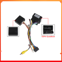 16 Pin to 52pin Quadlock Wiring Harness CANBUS Box Car Android Cable Adapter For Skoda Seat VW Golf 7 Jetta Polo CC Candy 2015 +