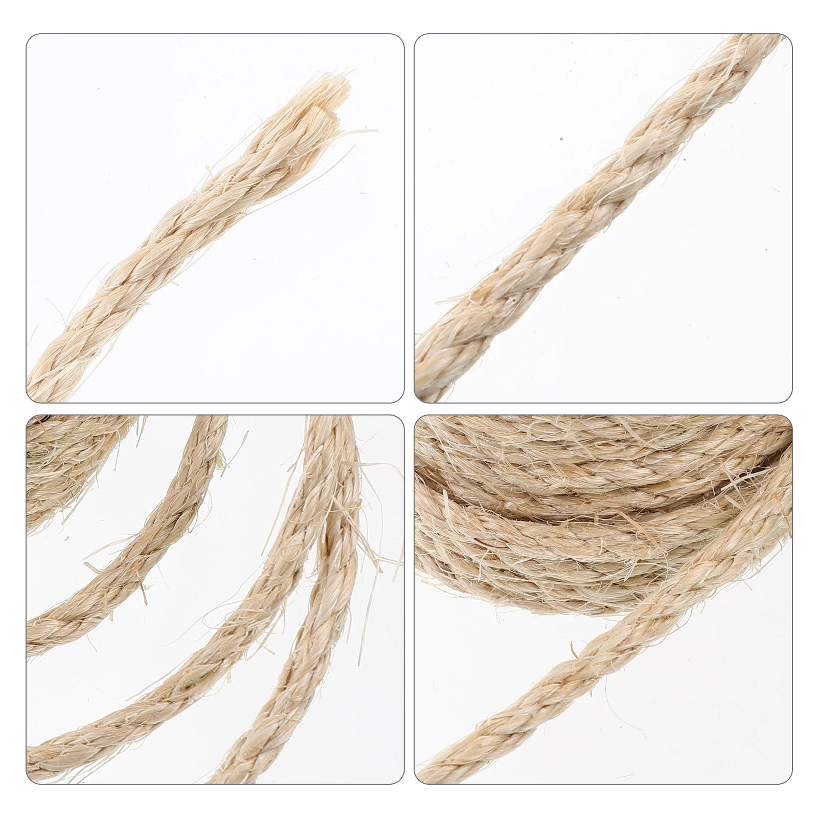

1 Roll of Durable Sisal Hemp Rope for Cat Scratching Replacement and Furniture Protection