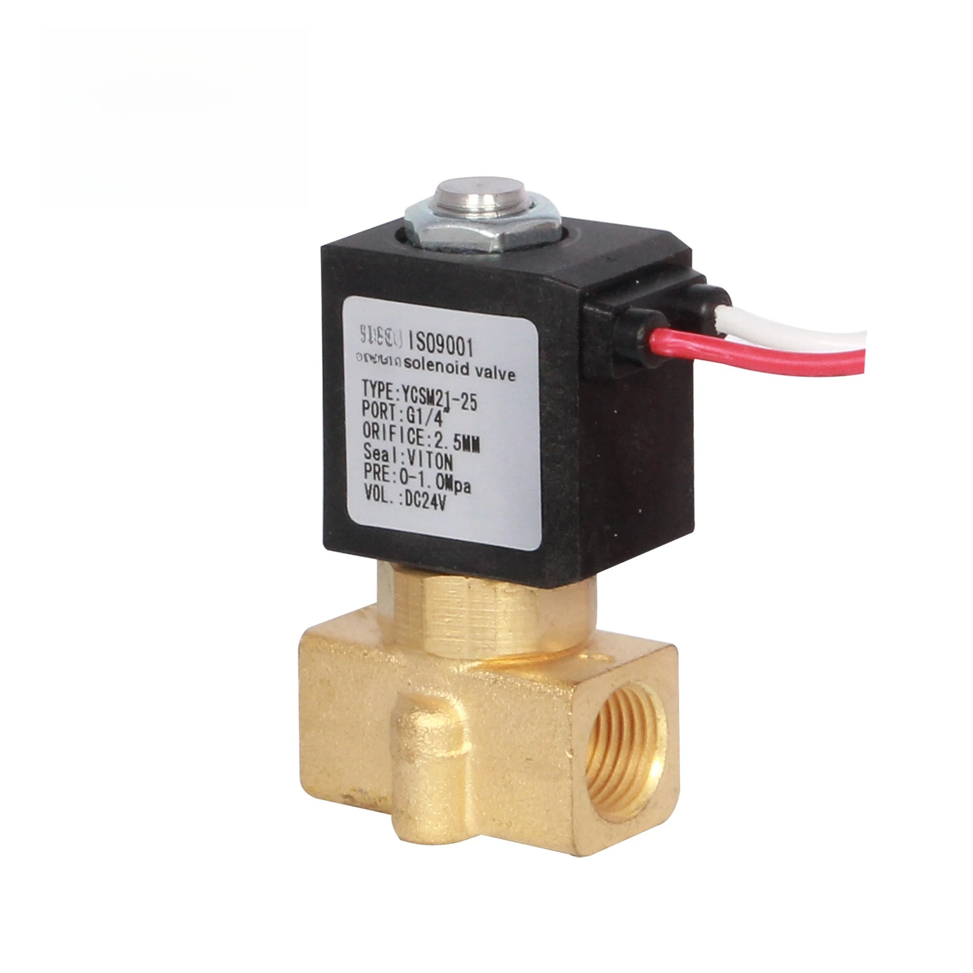 

Небольшой электромагнитный клапан из нержавеющей стали прямого действия