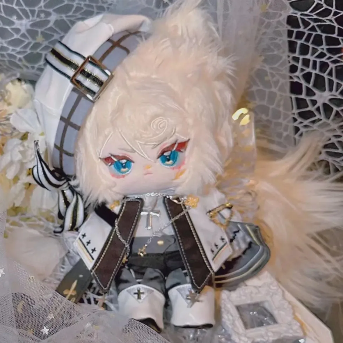 تنكري للجسم قطني ناعم من الأنيمي للرجال الوسيمين ، تميمة كاواي ، 20 ، 20 ، 20 ، هدايا لسلع هوية وسيم ، عيد الميلاد