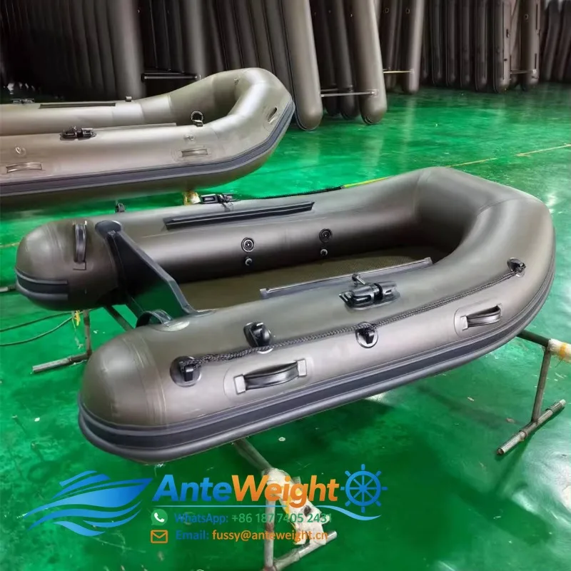 Carp Fishing Inflatable Boat Rush Wave Surf Boat Pvc Boat With Rod Holders