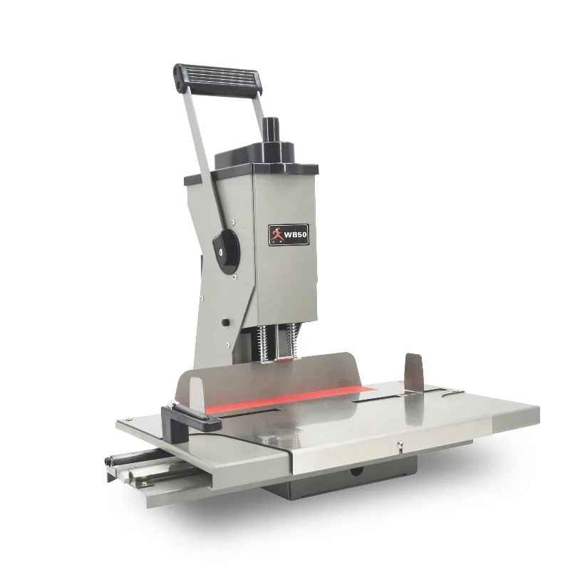 Uving WB50 Electric Single Hole Paper Drilling Machine Paper Hole Punch With Movable Table For Notebook