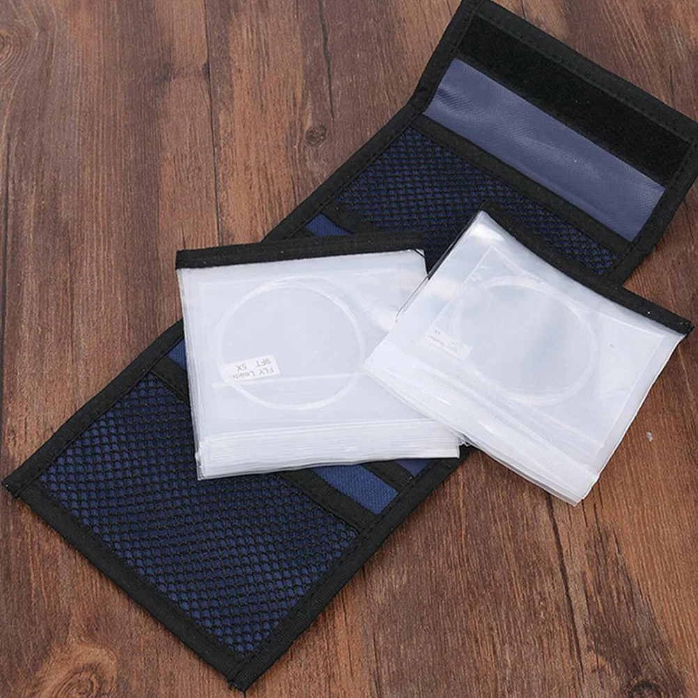 

Fly Fishing Line Bag Breathable Storage Organizer Leader Wallet Tippet Compartment Catfish Accessories Portable